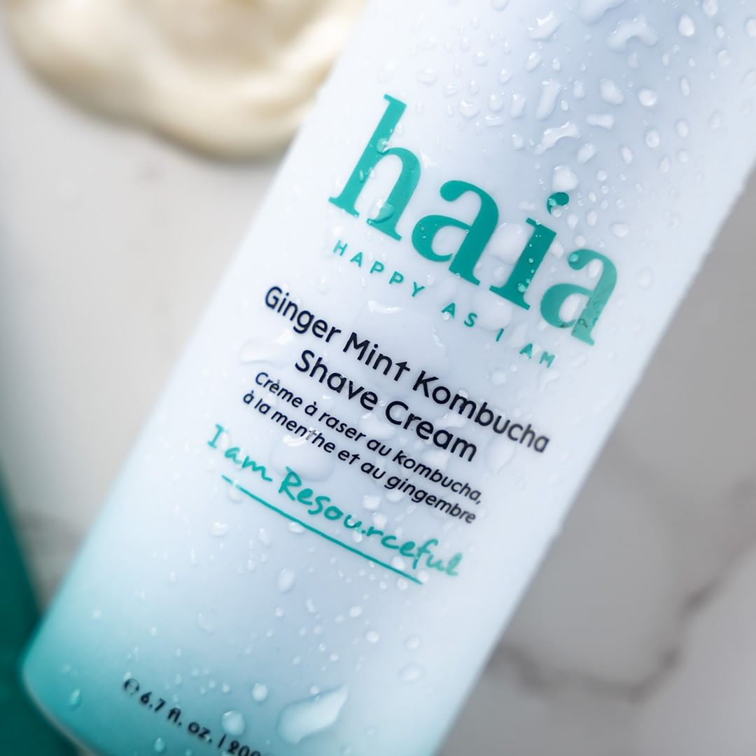 haia "I am Resourceful" - Ginger Mint Kombucha Shave Cream