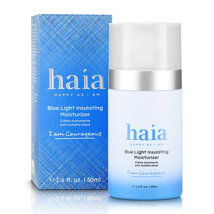 haia "I am Courageous" Blue Light Insulating Moisturizer - Certified Cosmos Organic - Full Size