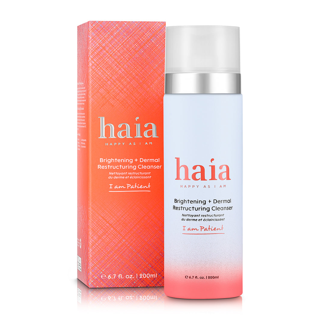 haia "I am Patient" Brightening + Dermal Restructuring Cleanser - Certified Cosmos Organic - Full Size